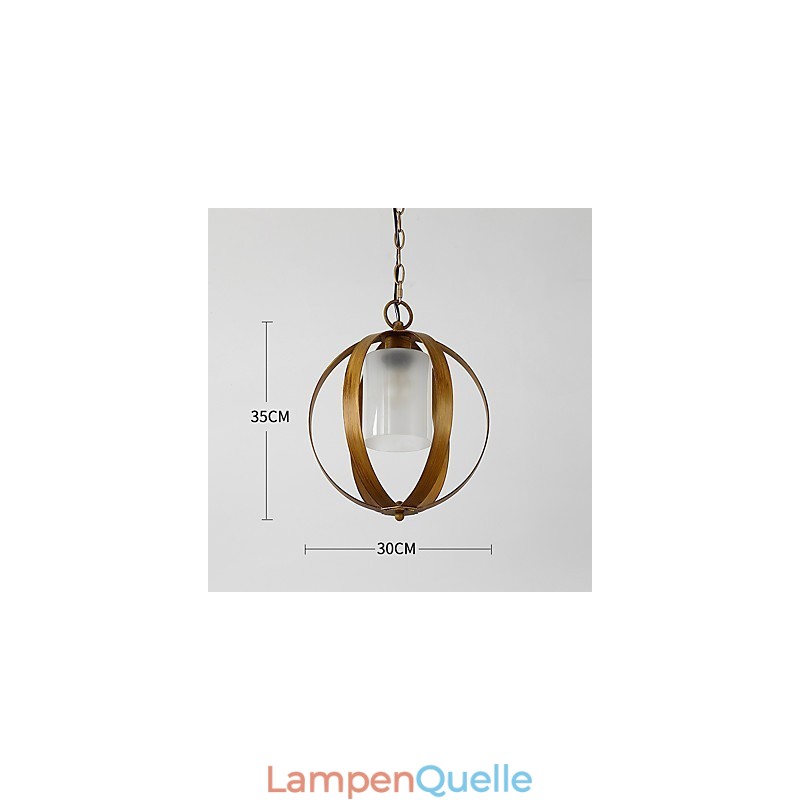 Loft Metall Amerikanischen Industriellen Stil Malerei Farbe mit Glas Europäischen Kronleuchter Lampe die Indoor Dekorieren Pendelleuchte