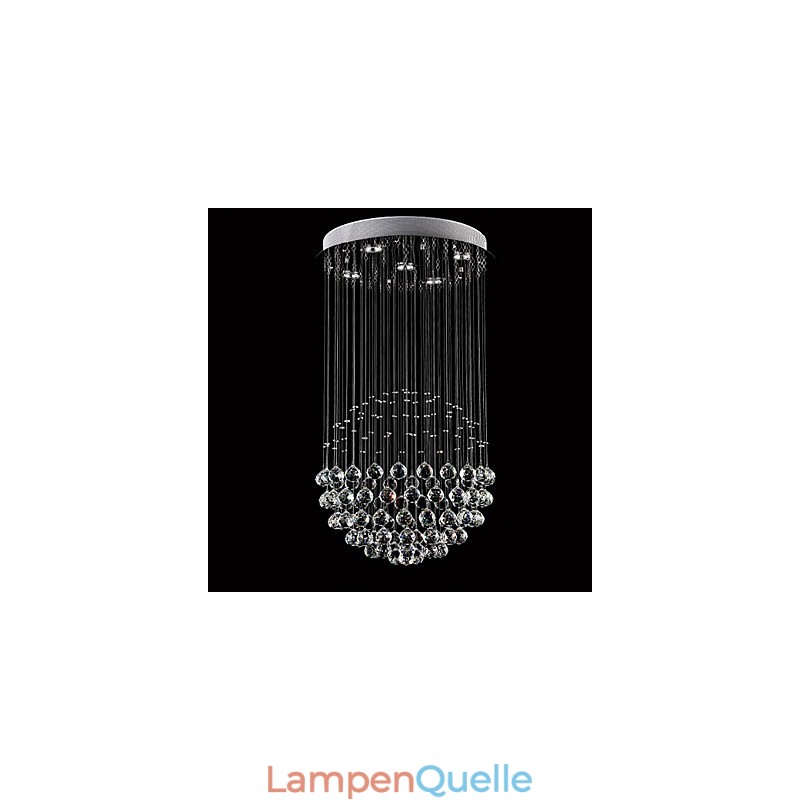 Moderne zeitgenössische traditionelle klassische rustikale Lodge Vintage Country Island Kristall galvanisierte Metall Pendelleuchte