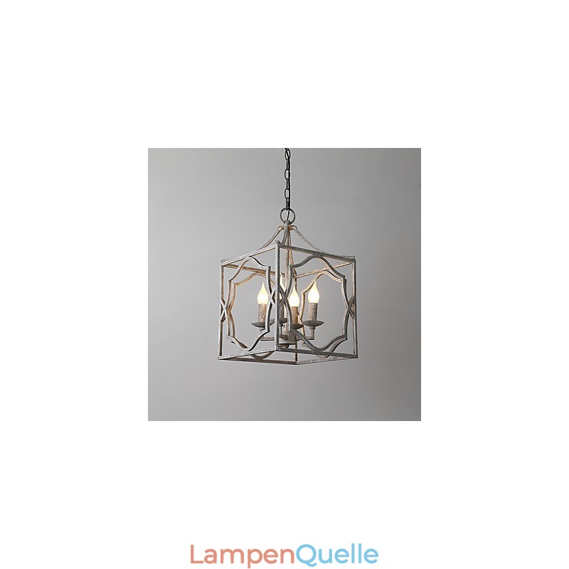 Vintage Metall Amerikanischer Industrieller Loft Malerei Farbe Europäische Kronleuchterlampe die Innendekoration Pendelleuchte