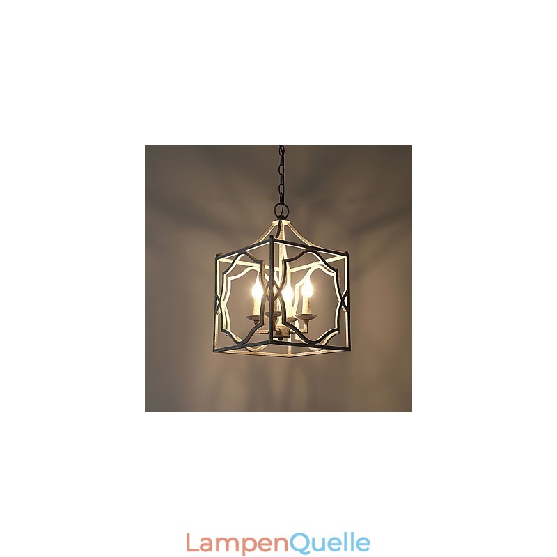 Vintage Metall Amerikanischer Industrieller Loft Malerei Farbe Europäische Kronleuchterlampe die Innendekoration Pendelleuchte