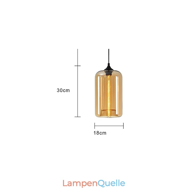 Flaschendesign Pendelleuchte 1 Licht Minimalistische Eisenmalerei