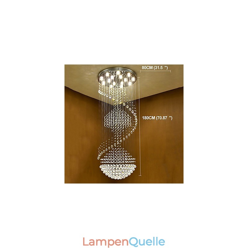 Moderne Kristall Deckenleuchte Pendelleuchte Indoor Kronleuchter Hause Hängende Beleuchtung Lampen Leuchten