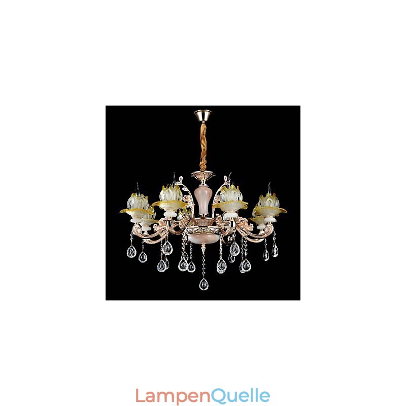 Moderne zeitgenössische traditionelle klassische Zinklegierungsfunktion für Kristall-Mini-Metallpendelleuchte