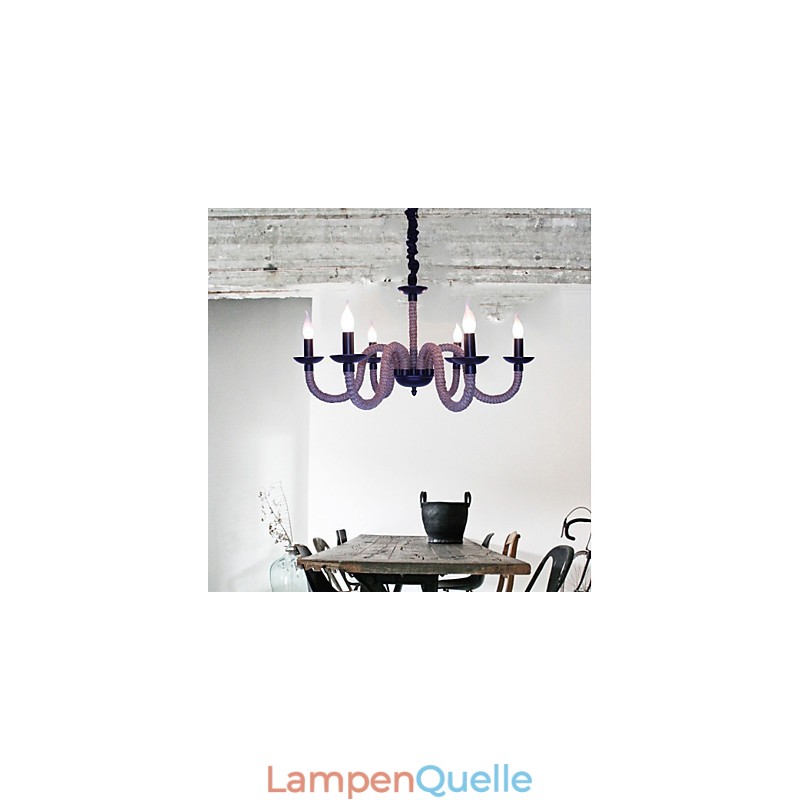 Loft Industrie Wind Vintage Eisen Lampen Geschäfte Kronleuchter Seil Kronleuchter Lichter