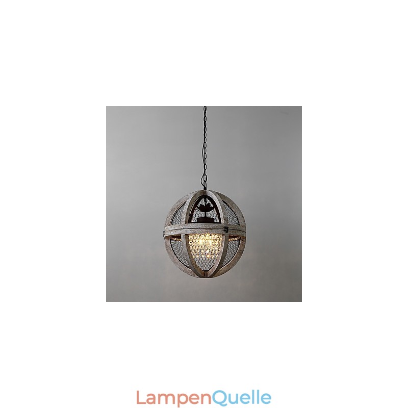 Vintage Metall American Industrial Loft Malerei Farbe Holz Kronleuchter Lampe die Indoor Dekorieren Pendelleuchte