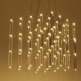 Moderne Kronleuchter Licht Edelstahl Lampe Loft Beleuchtung