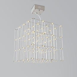 Moderne Kronleuchter Licht Edelstahl Lampe Loft Beleuchtung