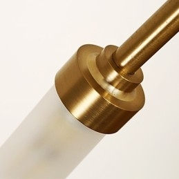 5-flammiger Mini-Kronleuchter im modernen, zeitgenössischen Stil