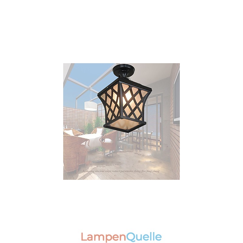 Ländlichen Lampe Amerikanischen Garten Terrasse Tür Im Freien Wasserdichte Trauben Droplight