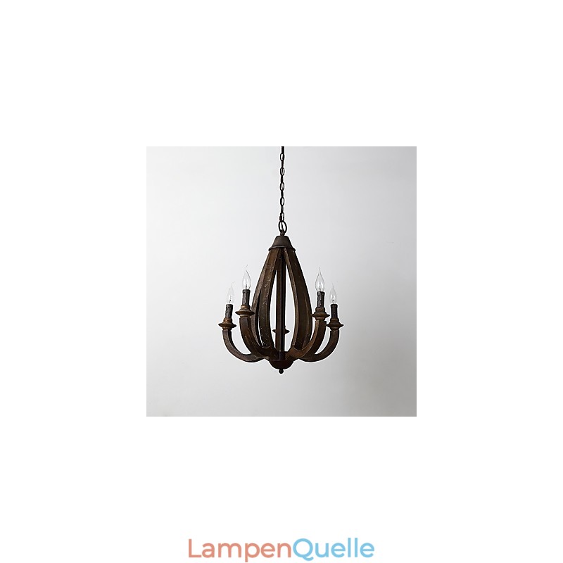 Vintage Malerei Feature Mini Stil Holz Bambus Kronleuchter Lampe die Dekorieren Pendelleuchte