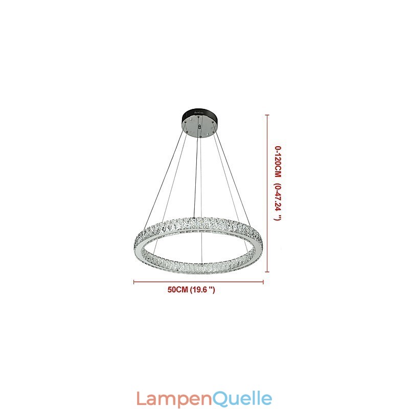 Dimmbare Ring Indoo Deckenleuchte Pendelleuchte Moderne Kronleuchter Beleuchtung Kronleuchter Lampe mit Fernbedienung