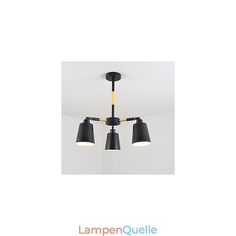 Pendelleuchte Traditionelle Klassische Malerei Funktion für Mini-Stil Holz Bambus