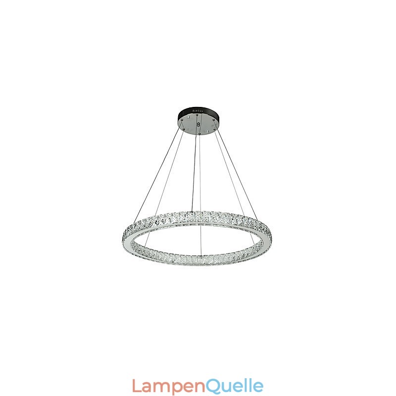 Dimmbare Ring Deckenleuchte Pendelleuchte Moderne Kronleuchter Beleuchtung Innenlampe mit Fernbedienung