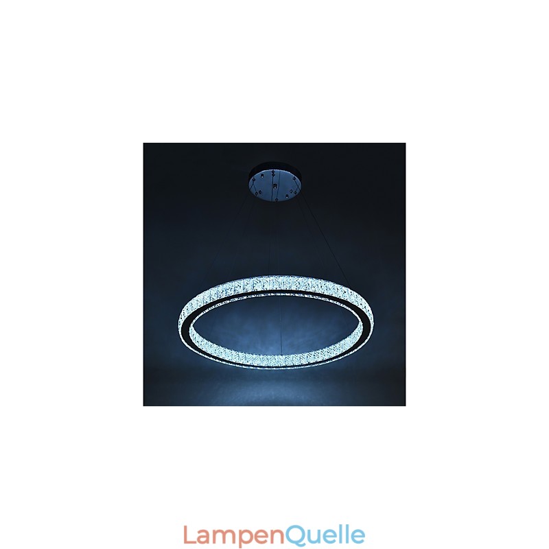 Dimmbare Ring Deckenleuchte Pendelleuchte Moderne Kronleuchter Beleuchtung Innenlampe mit Fernbedienung
