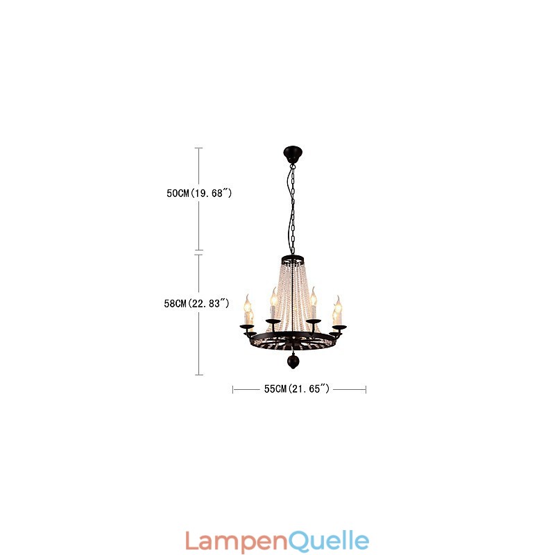 Kronleuchter mit 8 Lichtern, modern, zeitgenössisch, traditionell, klassisch, rustikal, Lodge, Vintage, Retro, Laterne, Trommel, Country Island, Globus, Schüssel