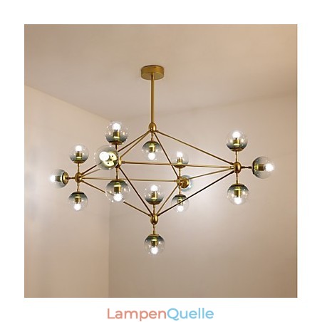 Fünfzehn Licht Postmodernen Europa Stil Modo Metall Glas Pendelleuchte das Foyer Schmücken Industrielle Kronleuchter Lampe Fünfzehn Licht Postmodernen Europa Stil Modo Metall Glas Pendelleuchte das Foyer Schmücken Industrielle Kronleuchter Lampe