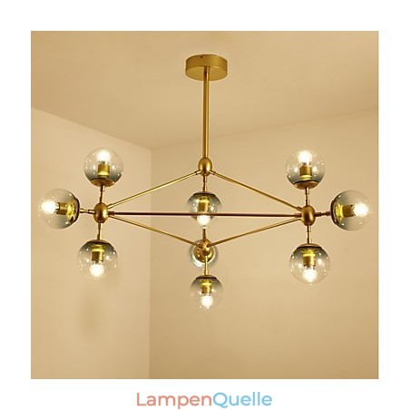 Zehn Licht Post Moderne Europa Stil Modo Metall Glas Pendelleuchte das Foyer Schmücken Industrielle Kronleuchter Lampe Zehn Licht Post Moderne Europa Stil Modo Metall Glas Pendelleuchte das Foyer Schmücken Industrielle Kronleuchter Lampe
