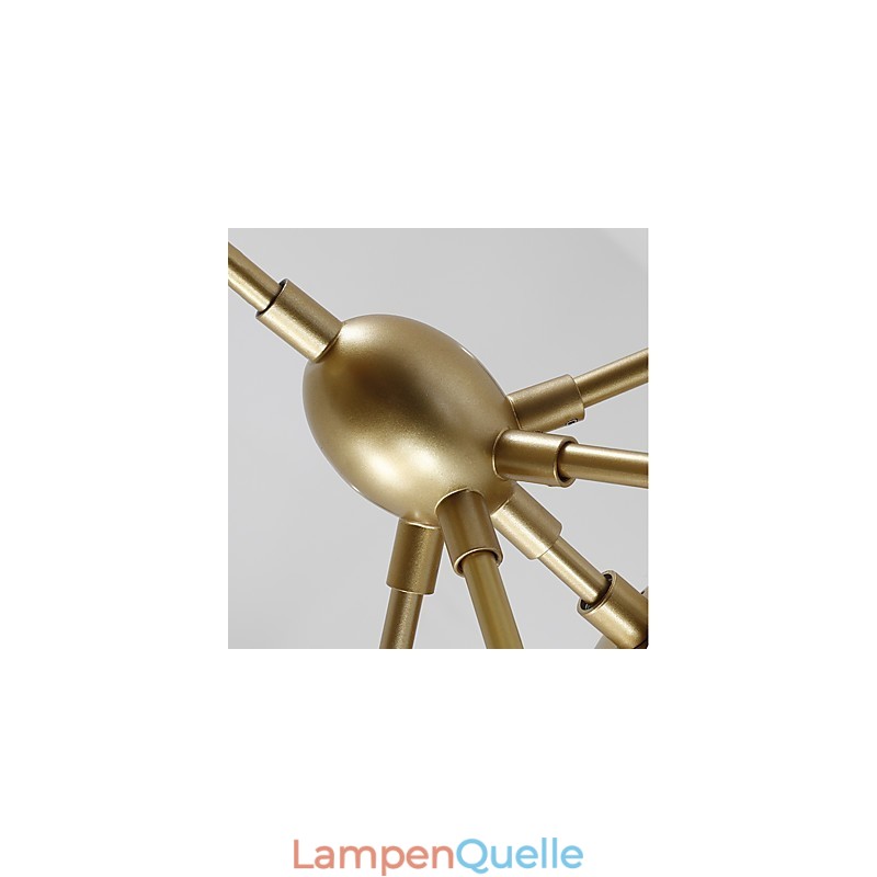 Zehn Licht Post Moderne Europa Stil Modo Metall Glas Pendelleuchte das Foyer Schmücken Industrielle Kronleuchter Lampe