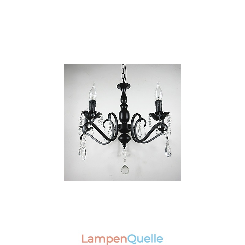 Neuartige Beleuchtungen Schmiedeeisenlampe im europäischen Stil Originalität Individualität Dekoration Kerzenlampe Kronleuchter