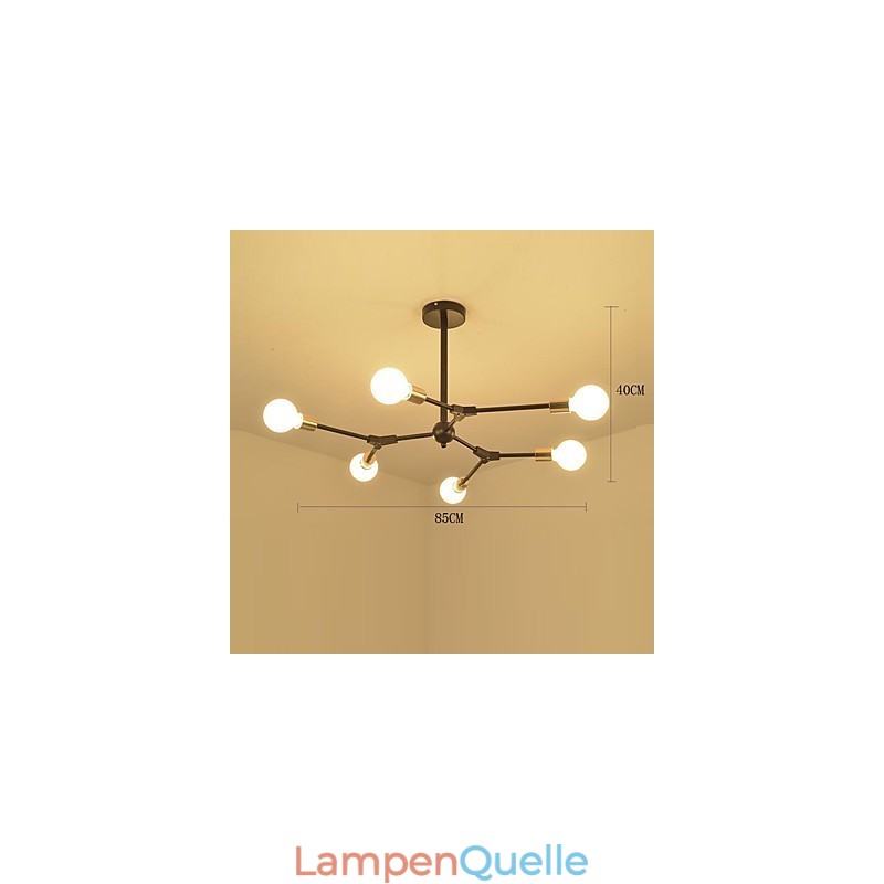 Pendelleuchte Traditionelle Klassische Malerei Funktion für Mini-Stil Holz Bambus