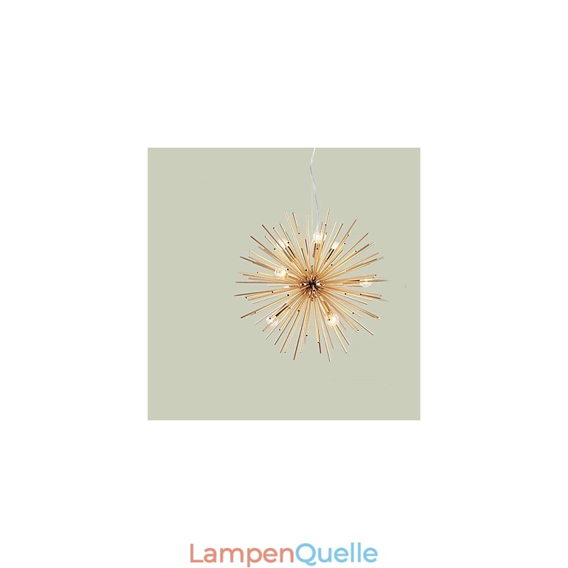 Retro-Imitation Kupfer Creative Line 10 Lichter