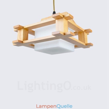 1 Licht Holz Moderne zeitgenössische Pendelleuchte im nordischen Stil mit Glasschirm 1 Licht Holz Moderne zeitgenössische Pendelleuchte im nordischen Stil mit Glasschirm