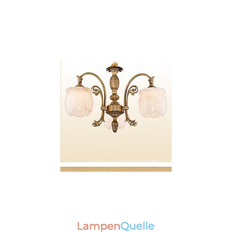 Die Kupfer-Marmor-Lampe Lampe American