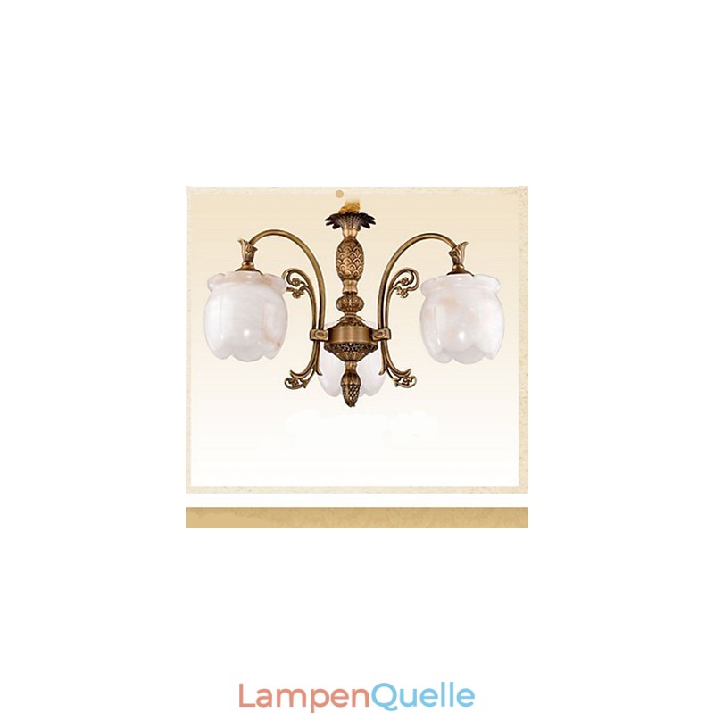 Die Kupfer-Marmor-Lampe Lampe American
