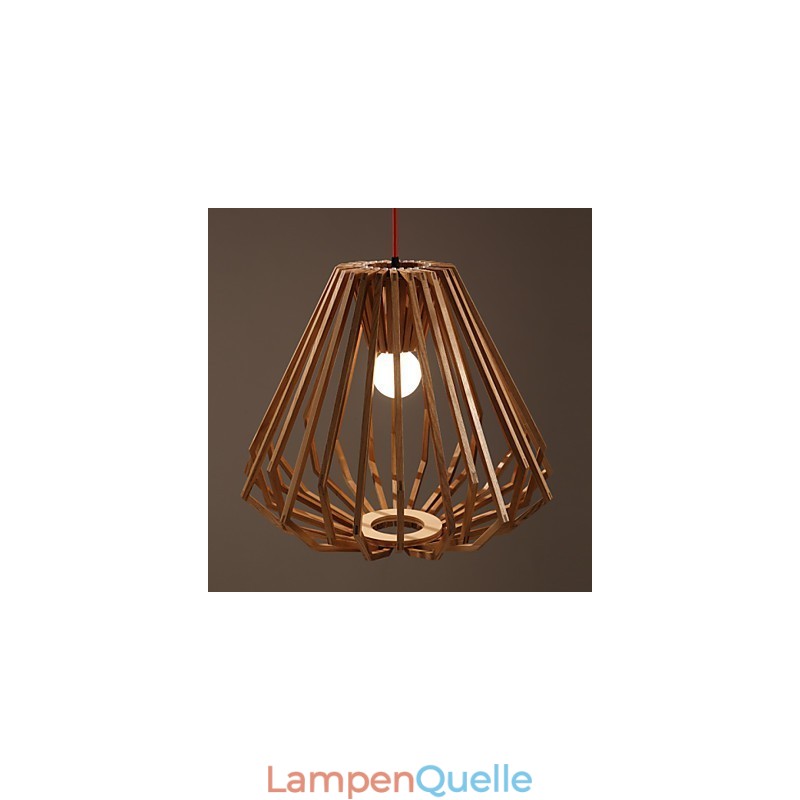 Kronleuchter Mini-Stil Traditionell Klassisch Holz Bambus