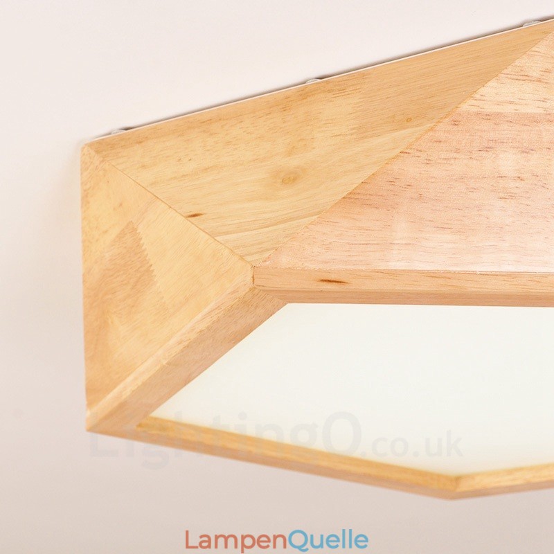 Moderne Deckenleuchten im zeitgenössischen nordischen Stil mit Acrylschirm