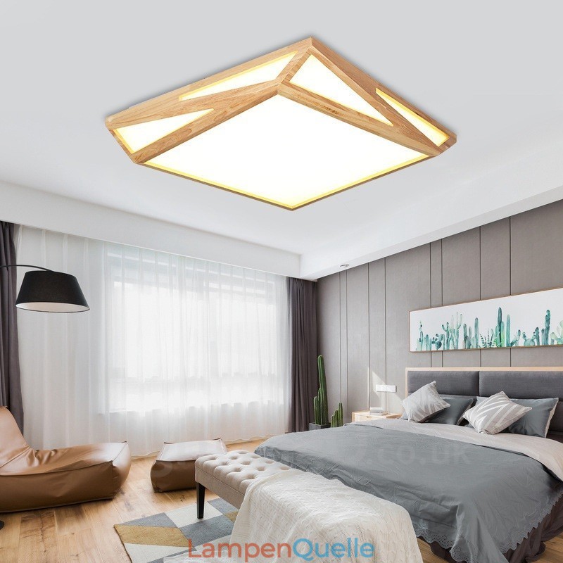 Moderne Deckenleuchten im zeitgenössischen nordischen Stil mit Acrylschirm