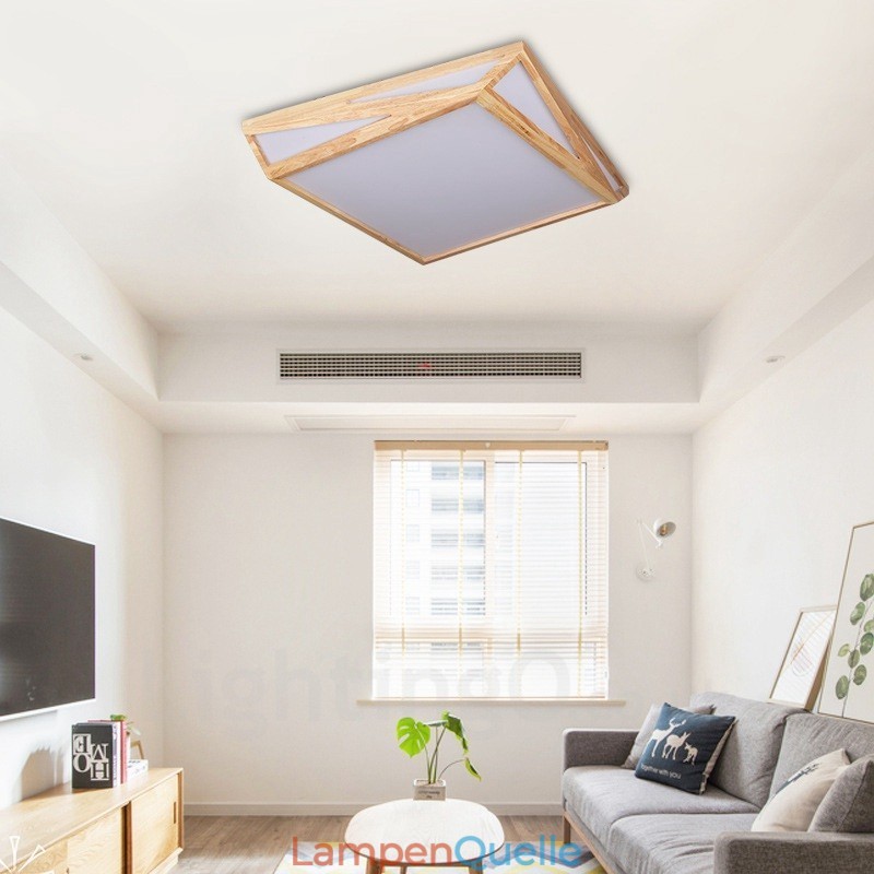 Moderne Deckenleuchten im zeitgenössischen nordischen Stil mit Acrylschirm