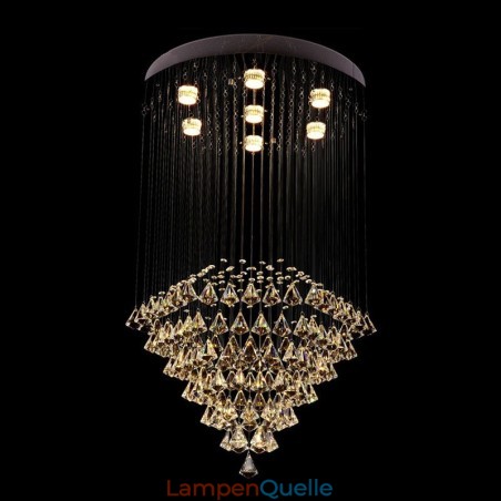 7 Lichter Moderne Kristall Deckenleuchte Pendelleuchte Innen Kronleuchter Beleuchtung Lampen Leuchten 7 Lichter Moderne Kristall Deckenleuchte Pendelleuchte Innen Kronleuchter Beleuchtung Lampen Leuchten