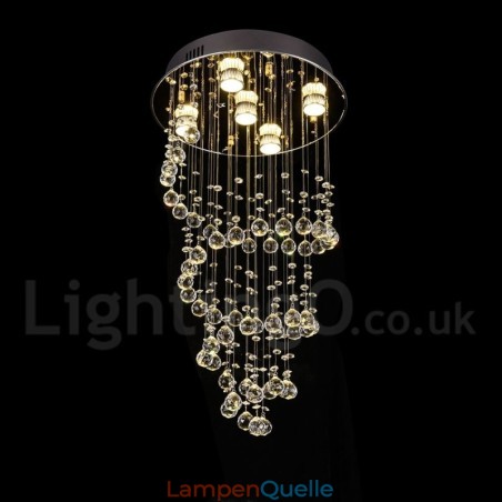 5 Lichter Moderne Kristall Deckenpendelleuchte Innen Kronleuchter Beleuchtung Lampen Leuchten 5 Lichter Moderne Kristall Deckenpendelleuchte Innen Kronleuchter Beleuchtung Lampen Leuchten