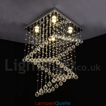 4 Lichter Moderne Kristall Deckenpendelleuchte Innen Kronleuchter Beleuchtung Lampen Leuchten 4 Lichter Moderne Kristall Deckenpendelleuchte Innen Kronleuchter Beleuchtung Lampen Leuchten