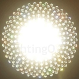 21 Lichter Moderne K9 Kristall Deckenpendelleuchte Innenleuchter Beleuchtung Lampen Leuchten