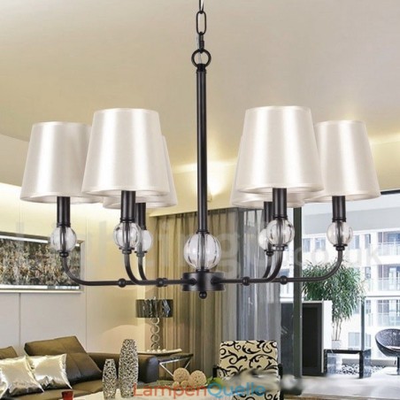 Kronleuchter im rustikalen, modernen Retro-Kerzenstil mit 6 Lichtern Kronleuchter im rustikalen, modernen Retro-Kerzenstil mit 6 Lichtern