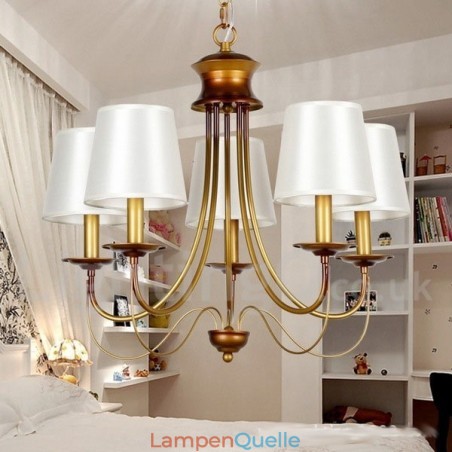 Kronleuchter im rustikalen mediterranen Stil mit 5 Lichtern, modern und zeitgenössisch, Kerzenstil Kronleuchter im rustikalen mediterranen Stil mit 5 Lichtern, modern und zeitgenössisch, Kerzenstil