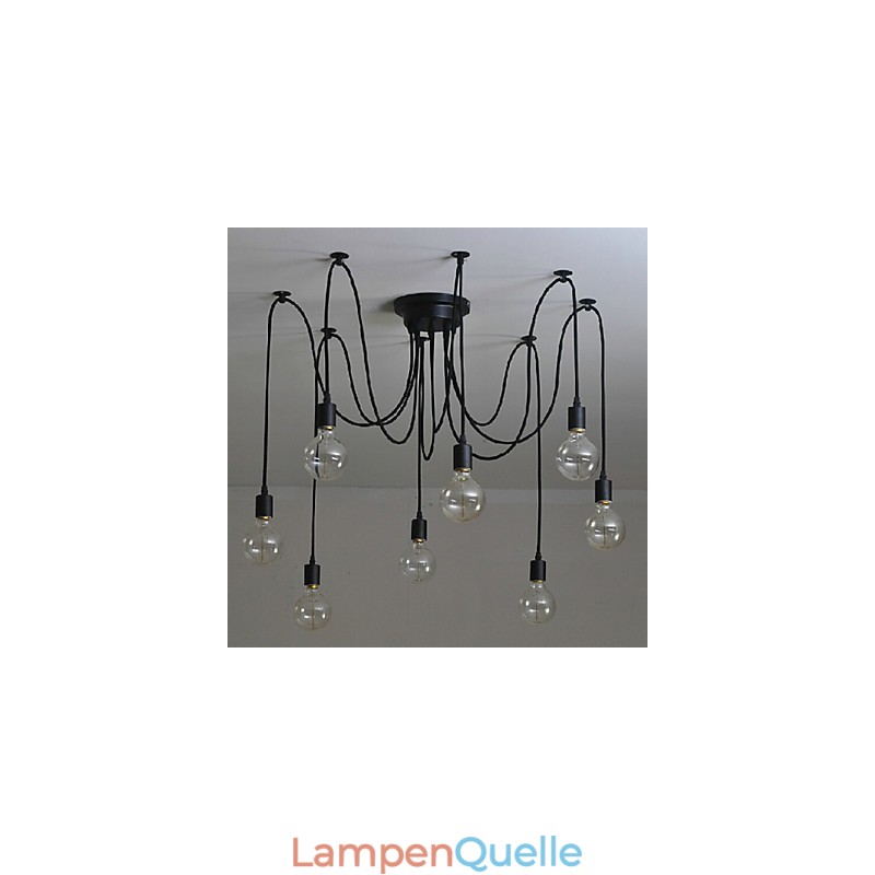 8 Lichter Kronleuchter Pendelleuchte Traditionell Klassisch Retro Metall