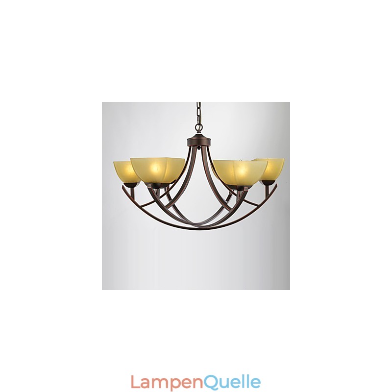Kronleuchter 6 Lichter Traditionell Klassisch Vintage Metall