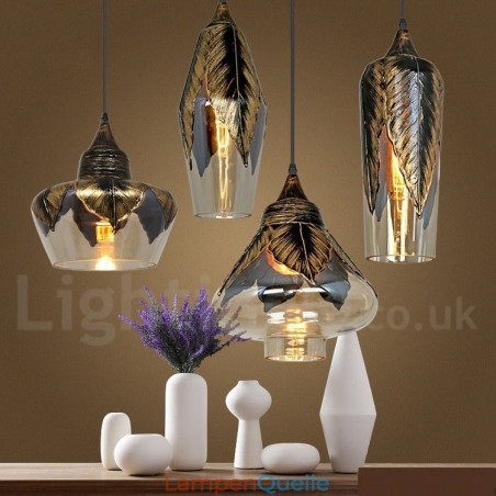 Europäische Retro Glas Pendelleuchte Lounge Pendelleuchte Europäische Retro Glas Pendelleuchte Lounge Pendelleuchte