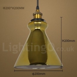 Europäische Glas Pendelleuchte