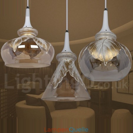 Europäische moderne zeitgenössische Lounge Glas Pendelleuchte Europäische moderne zeitgenössische Lounge Glas Pendelleuchte