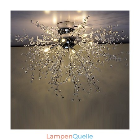 Moderner Globe Crystal Chrome Metal Kronleuchter Moderner Globe Crystal Chrome Metal Kronleuchter
