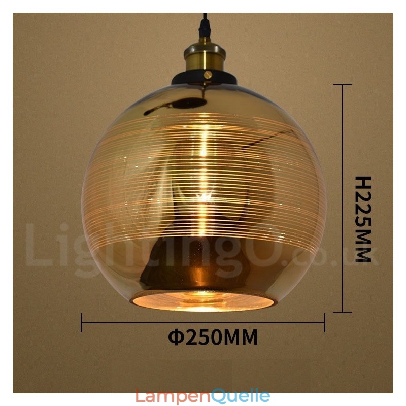 Europäische Glas Pendelleuchte Cafe Pendelleuchte