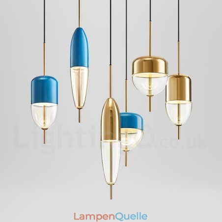 1 Licht Moderne zeitgenössische Glas Pendelleuchte 1 Licht Moderne zeitgenössische Glas Pendelleuchte