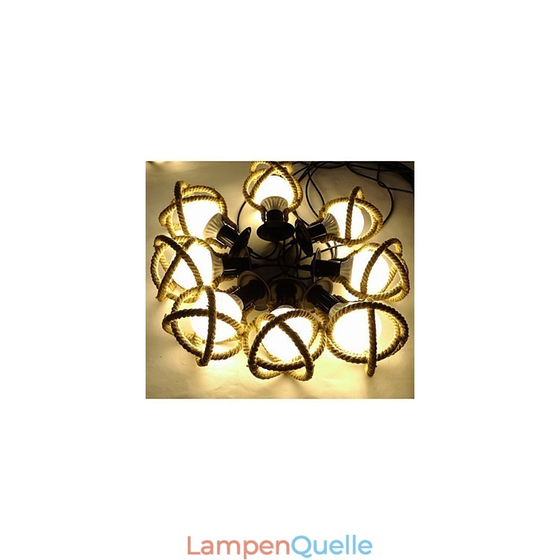 Seillampe Kronleuchter Kleidung lang Kreativ Die himmlischen Mägde streuen Blüten. Spinnenlampe