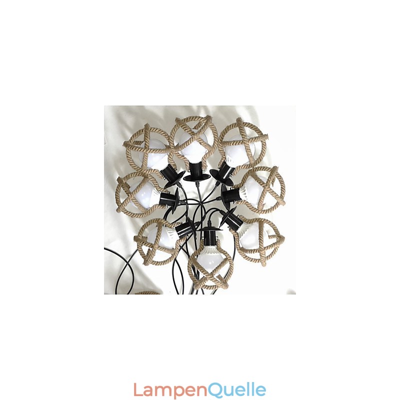Seillampe Kronleuchter Kleidung lang Kreativ Die himmlischen Mägde streuen Blüten. Spinnenlampe