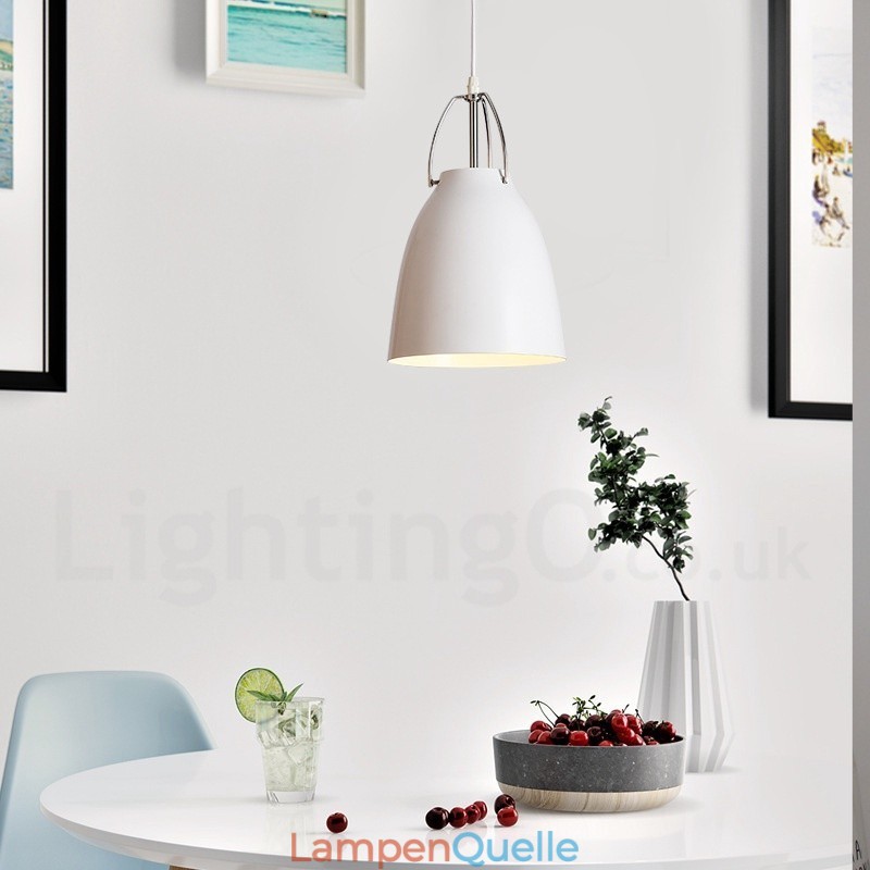 1 Licht Moderne zeitgenössische Pendelleuchte aus Aluminiumlegierung mit Schirm aus Aluminiumlegierung