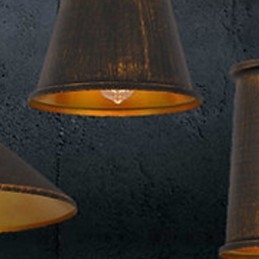 3-flammiger Kronleuchter im Mini-Stil, moderne zeitgenössische Pendelleuchte aus Metall